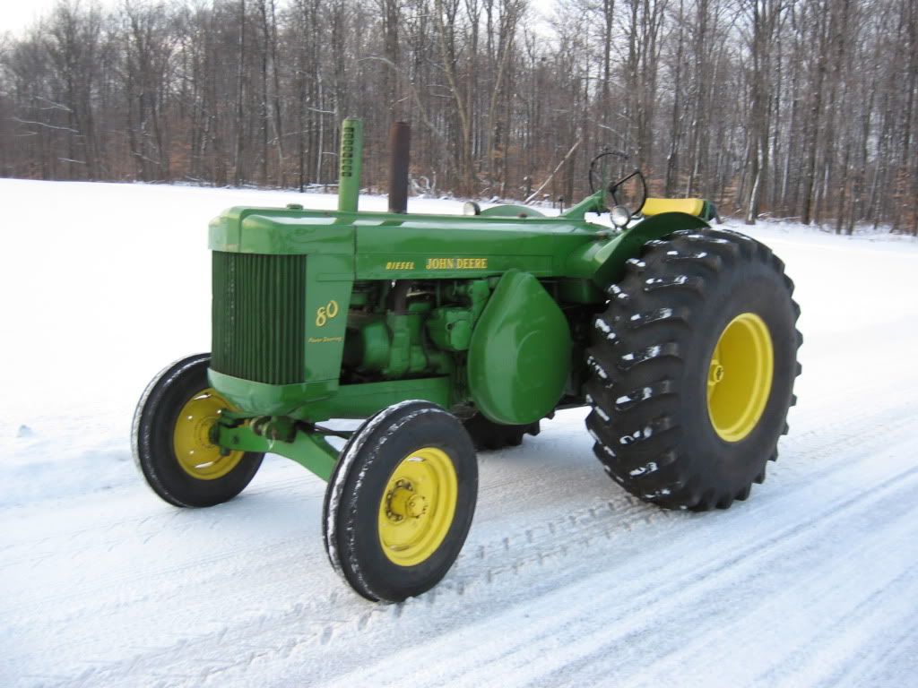 John Deere 80, The most photogenic tractor I have.