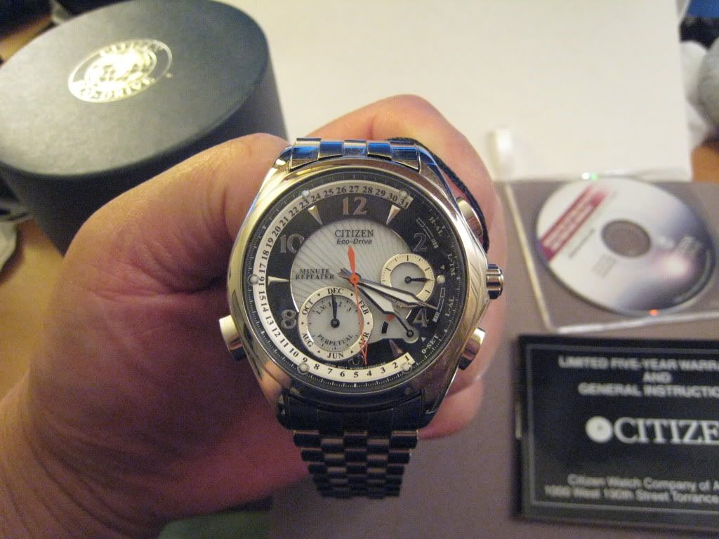 Citizen Eco Drive Minute Repeater User Manual