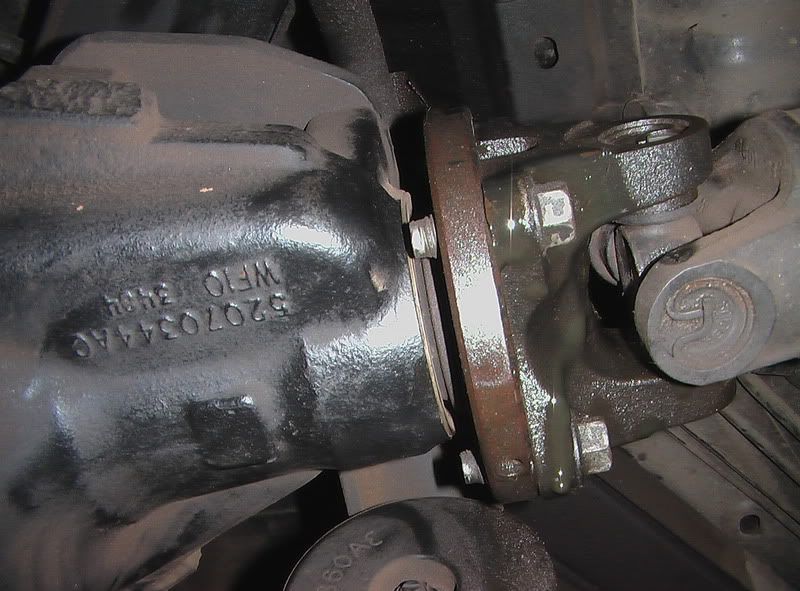 Rear Diff Leak