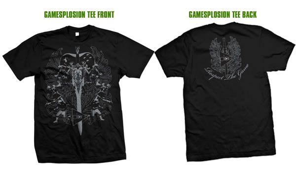 GAMESPLOSION TEE,plae gaming apparel,plae ,Play,apparel,clothing,plae.pc,ps3,mac,g8,PlayStation,sony,Designer,GameSpot,ebgames,cheats,most,nintendo,wii,Video ,Game,gaming ,Consoles,play,xbox,gamefly