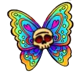 skully butterfly