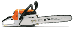 stihl  chainsaw  photo: Stihl chainsaw professional-center1.gif