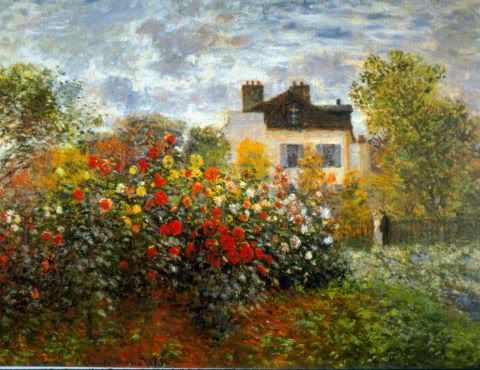 Garden at Argenteuil_Monet