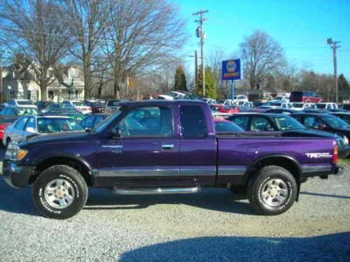 2000 toyota tacoma purple #7