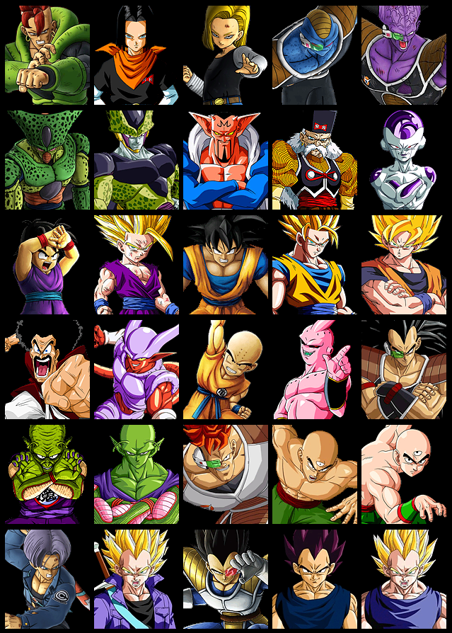 Hyper Dragon Ball Z Mugen Characters