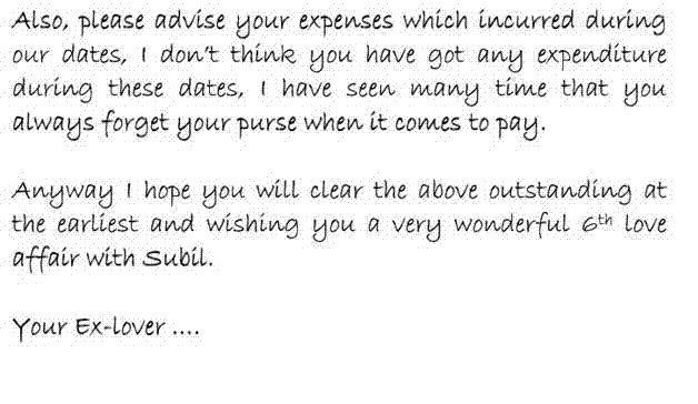 Love letter to an Love letter to an