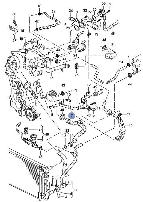 35 2002 Vw Passat Cooling System Diagram - Wiring Diagram List