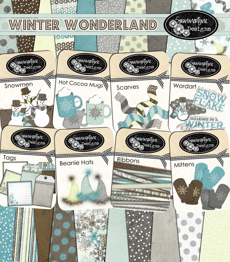 Winter Wonderland Kit by Summertime Designs