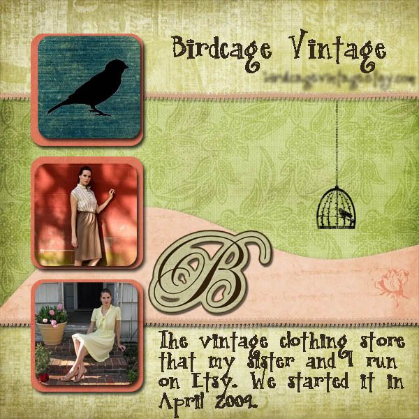 B is for Birdcage Vintage
