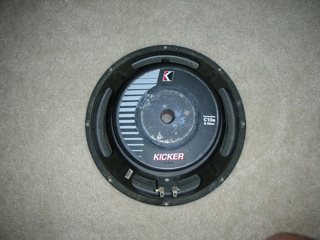 F.S. Two 10" Kicker C10's VW Vortex Volkswagen Forum