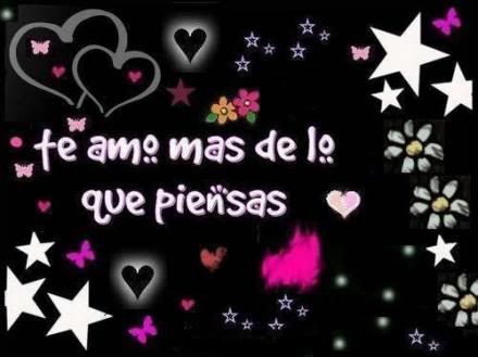 te amo mi vida