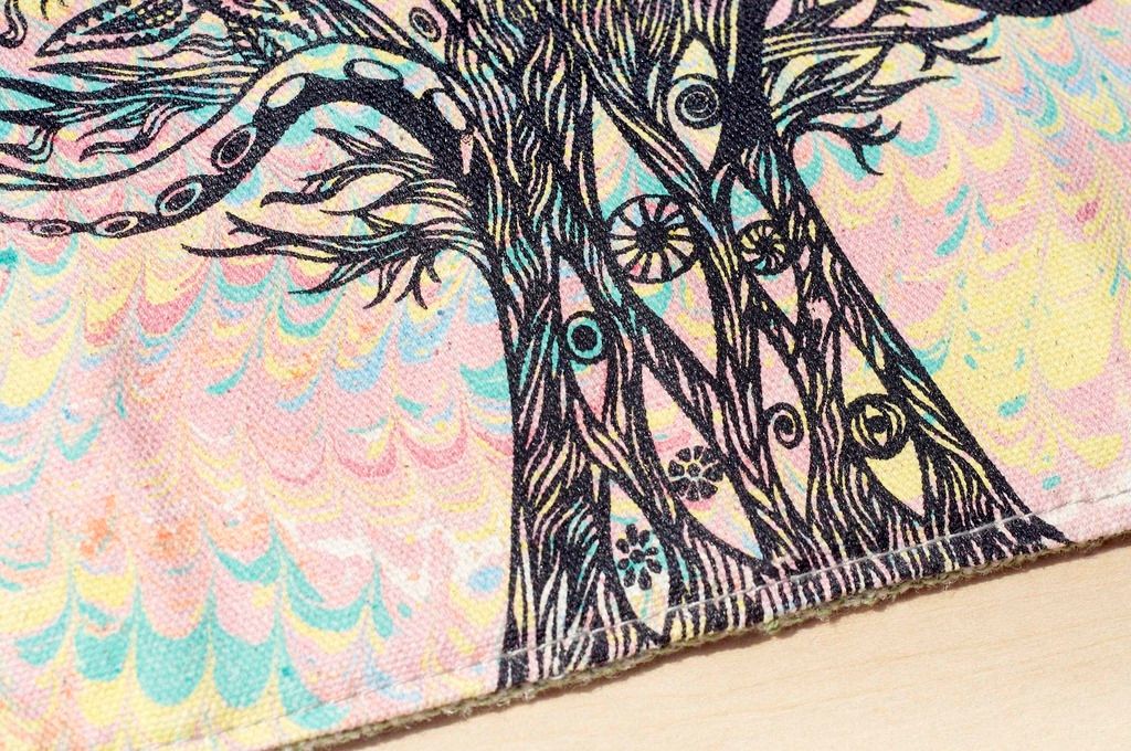 Valentine's Day Gift/Hand Scroll/Spring Roll Pencil Case-Water Color House of Pens (Thailand Crazy Tree) - Pencil Cases - Other Materials Multicolor