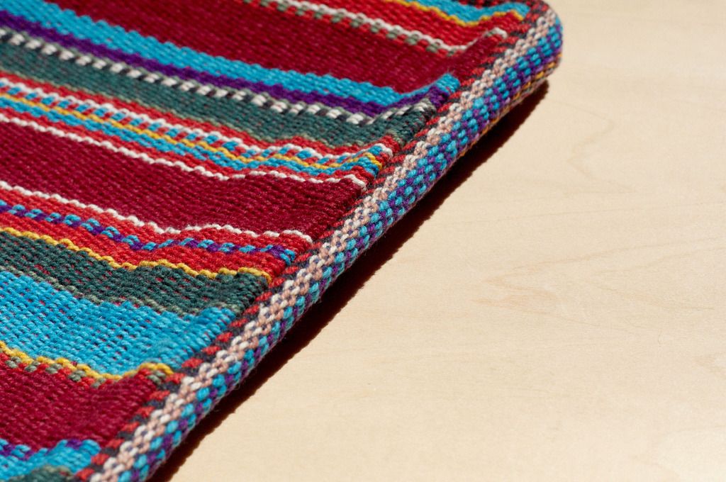 Valentine's Day gift limit a hand-woven Storage bag / national wind bag / camera bag / cosmetic bag / cell phone bag / clutch - national wind magic blue line - Clutch Bags - Cotton & Hemp Multicolor