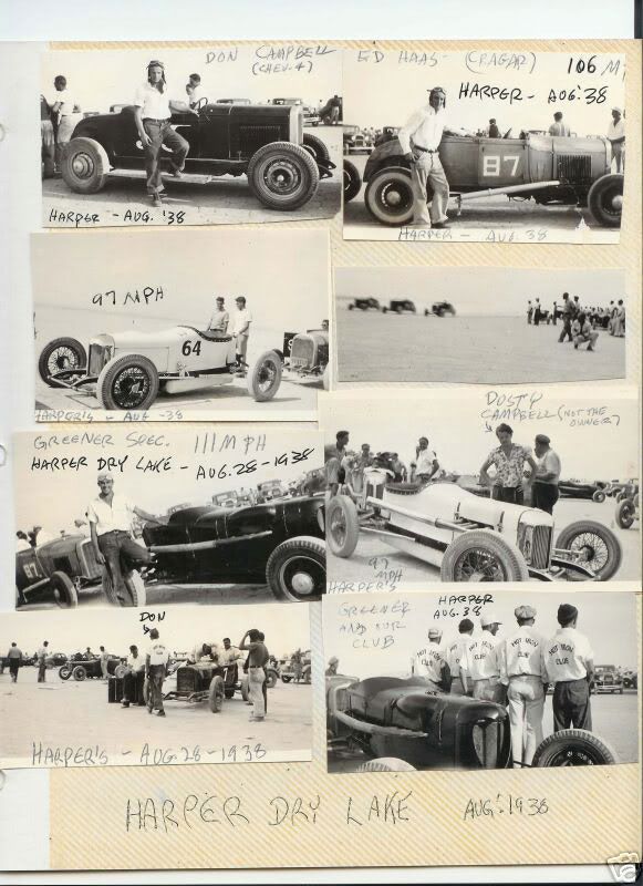 Hot Rods of the dry lakes era. Then & Now picture Thread. | Page 2 ...