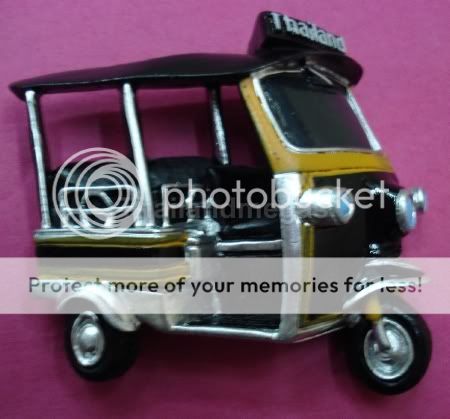 Magnet Fridge 3D TT02 Tuk Tuk Taxi Thai Model Resin New  