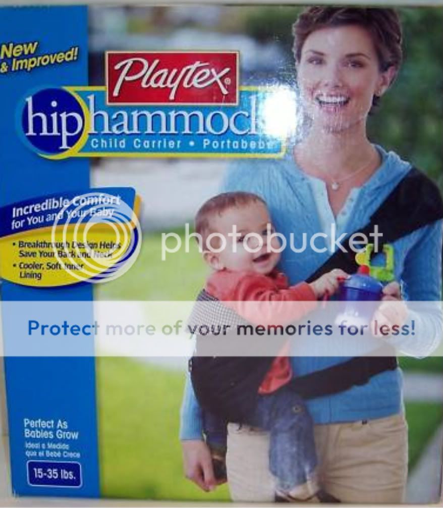 Playtex Hip Hammock NIB Black/Black  