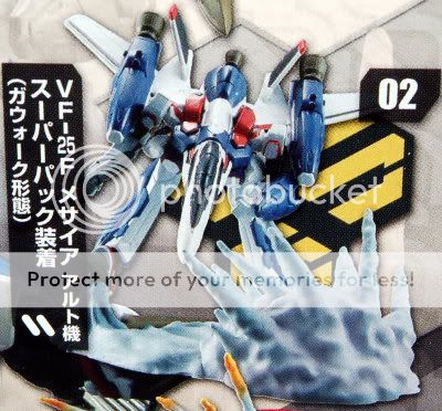 Bandai Macross Solid Archive   #2 VF 25F Messiah  