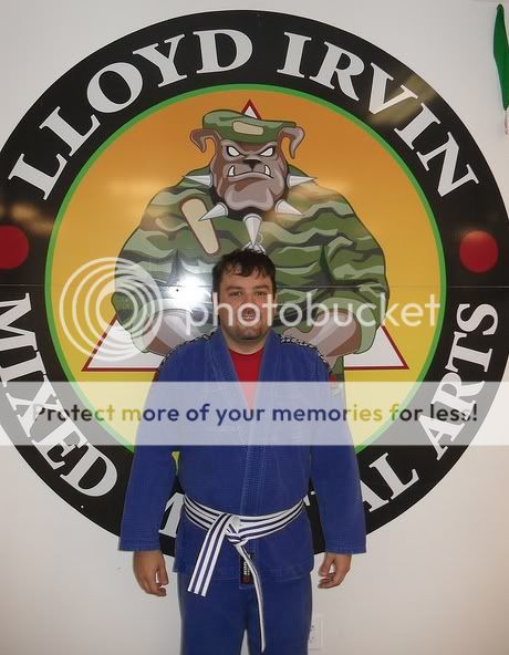 On BJJ Test Day at Third Law BJJ in Naples, FL Chris Marrie moved up into his next phase white belt