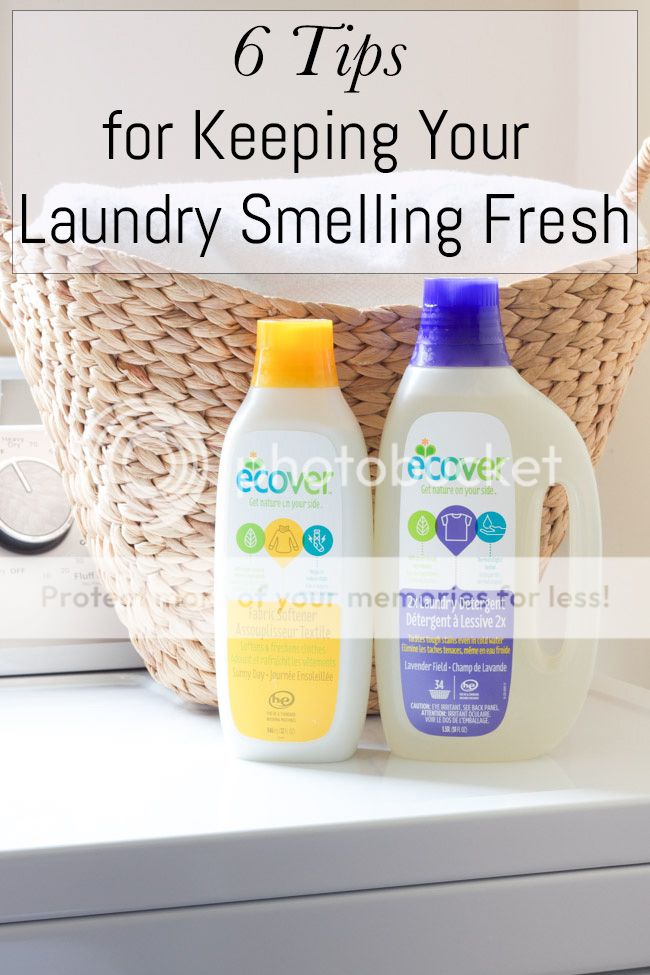 6 Tips for Keeping Your Laundry Smelling Fresh